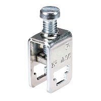 Рядная распределительная клемма, тип фиксации провода: винтовой, номинальное сечение: 25 мм кв., цвет: серый, тип монтажа: шина 6х6 | код 30.494.1110.0 | Wieland