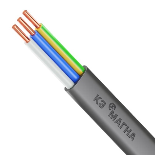 Кабель ВВГ-Пнг(А)-LS 3х10 ОК (N PE) 0.66кВ | код УТ000026413 | Магна