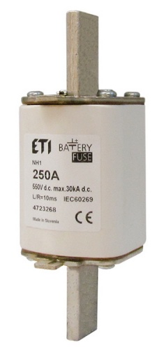Предохранитель S1/110 Battery 40A 550V DC | код 004723269 | ETI