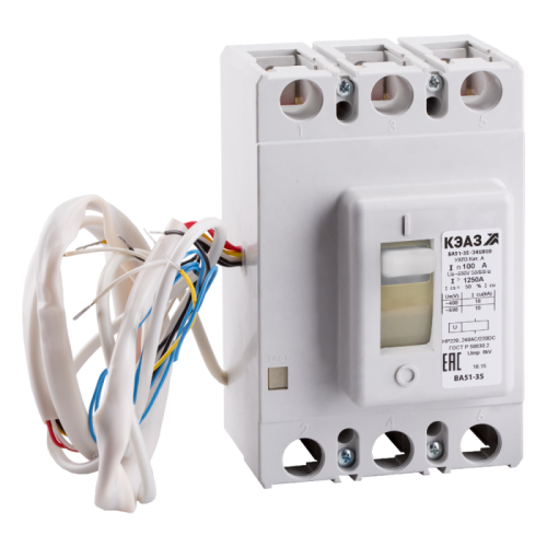 Автоматический выключатель ВА51-35М3-340010-400А-3200-690AC-УХЛ3-КЭАЗ (1 шт.) КЭАЗ | код 268890 | КЭАЗ