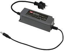 Источник питания AC-DC, 60Вт, вход 90…264В AC, 47…63Гц/127…370В DC, ККМ, выход 20В/3А, изоляция 3750В AC, пластиковый корпус IP67, 130х53х35мм, -35…+70С | код OWA-60E-20 | MeanWell
