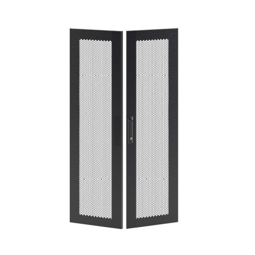 Дверь перфорированная двухстворчатая для IT-CQE 2200 x 800 RAL9005 | код RBITCPMD2280 | DKC Дверь перфорированная двухстворчатая для IT-CQE 2200 x 800 RAL9005 | код RBITCPMD2280 | DKC