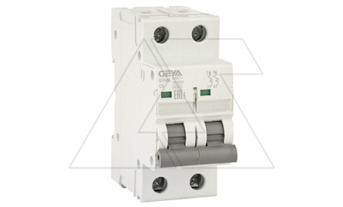Авт. выключатель GYM8-2P-6C, 2P, 6A, хар-ка C, 4,5kA, 2M, без подкл. AU8, AL8. | код GYM82P6C_0 | GEYA Авт. выключатель GYM8-2P-6C, 2P, 6A, хар-ка C, 4,5kA, 2M, без подкл. AU8, AL8. | код GYM82P6C_0 | GEYA