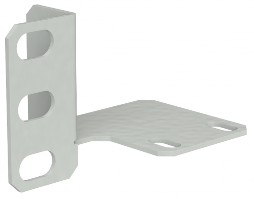 ITK Кронштейн 19дюйм для крепл. выкл. ВПК метал. дверь серый | код LN35-KRKV-M | ITK by IEK