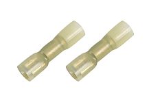 Клемма плоская полностью изолированная термоусаживаемая РПи-м-т 6.0-(6.3)/РпИм-т 6-7-0,8 гнездо 6.6 мм 4-6 мм кв желтый REXANT | код 08-0654 | REXANT