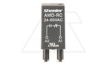 Модуль AMD-RC, резистор+конденсатор, 24_60VAC, черный, для SRU, SKF14, SKC, SKB, STB, SRC*-E, GZT, GZM, GZS, GZMB, ES32 | код AMD-RC/24_60VAC | Shenler