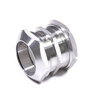 Муфта соединительная (труба-труба) из нержавеющей стали d20мм IP67 Промрукав | код PR08.23866 | ПРОМРУКАВ