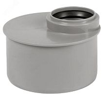 Редукция 110/75 мм короткая, для внутренней канализации | код 251110075 | Valfex