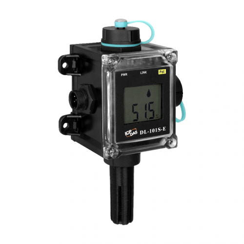 DL-101S-E CR IP66 Remote Temperature/Humidity/Dew Point Data Logger with Safety Alarm, Using Modbus TCP and MQTT Protocols (Black Cover) (RoHS) | код 00-06134842 | ICP DAS DL-101S-E CR IP66 Remote Temperature/Humidity/Dew Point Data Logger with Safety Alarm, Using Modbus TCP and MQTT Protocols (Black Cover) (RoHS) | код 00-06134842 | ICP DAS