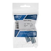 Болт DIN933 М16х70 шестигранная голова полная резьба оцинкованный (2 шт) | код 112238 | Tech-KREP