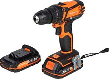 Дрель-шуруповерт Patriot BR 201UES аккум. патрон:быстрозажимной (кейс в комплекте) (180201201) | код 1191791 | PATRIOT