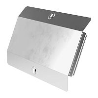 Крышка угла вертикального внешнего 90 градусов Стандарт INOX (AISI 304) 300 Промрукав | код PR16.3013 | ПРОМРУКАВ