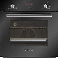 Духовой шкаф Электрический Darina 2V5 BDE 112 708 B черный/стекло черное | код 1087940 | DARINA
