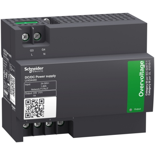 24V DC БЛОК ПИТАНИЯ AD 23/30В VDC | код LV454440 | SCHNEIDER ELECTRIC