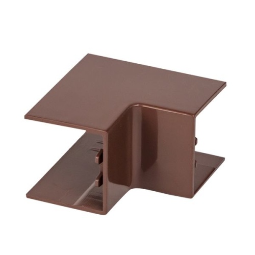 Угол внутренний (25х25) (4 шт) темное дерево-Plast | код ibd-25-25x4 | EKF фото 2