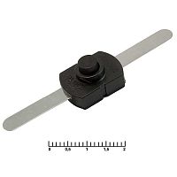 Кнопочный переключатель RUICHI PBS101C551, 1.5 A, 250 В, ON-OFF | код 84074 | Ruichi