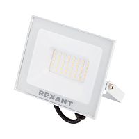 Прожектор REXANT СДО 50 Вт 4000 Лм 2700 K белый корпус | код 605-035 | REXANT