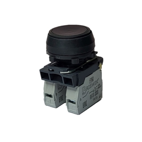 Выключатель Briswik КЕ 011/1м черный 2но+0нз Цилиндр IP40 УХЛ3 10А | код aZ-DB-0Ai-0122 | Briswik