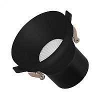 Светильник MS-VOLCANO-BUILT-R82-10W Warm3000 (BK, 38 deg, 230V) (IP20 металл, 5 лет) | код 35445 | Arlight