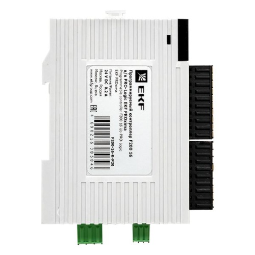 Программируемый контроллер F200 16 в/в N PRO-Logic PROxima | код F200-16-N-P22 | EKF фото 5