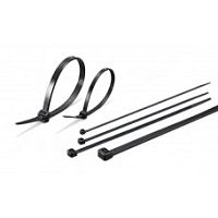 537 370CWS, Кабельная стяжка морозостойкая, YKB CW 7,6x370 SE, Черная | код 0.0.0.5.37370CWS | KLEMSAN