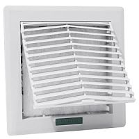 Вентиляционная решетка 110X110мм, IP54, черный цвет | код V02 110 004 | CETINKAYA PANO