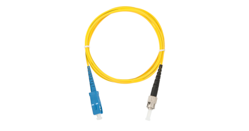 Шнур NIKOMAX волоконно-оптический, переходной, одномодовый 9/125мкм, стандарта OS2, SC/UPC-ST/UPC, одинарный, LSZH нг(A)-HFLTx, 2мм, желтый, 3м | код NMF-PC1S2C2-SCU-STU-003 | NIKOMAX Шнур NIKOMAX волоконно-оптический, переходной, одномодовый 9/125мкм, стандарта OS2, SC/UPC-ST/UPC, одинарный, LSZH нг(A)-HFLTx, 2мм, желтый, 3м | код NMF-PC1S2C2-SCU-STU-003 | NIKOMAX