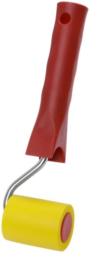 Валик прижимной резиновый, для обоев, желтый 50 мм | код 2976 | FIT фото 2