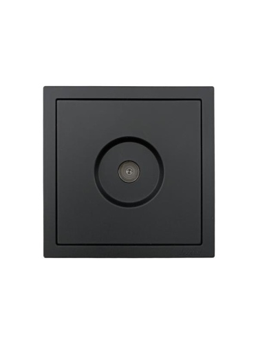 Розетка ТВ оконечная СП ZIMA IP20 черн. бархат LEZARD 704-4288-130 Розетка ТВ оконечная СП ZIMA IP20 черн. бархат LEZARD 704-4288-130