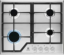 Газовая варочная поверхность Electrolux KGS6426SX нержавеющая сталь | код 1845764 | ELECTROLUX