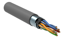 ITK Витая пара F/UTP 5E 4х2х24AWG PVC серый (305м) РФ/С | код LC1-C5E04-311-S-R | ITK by IEK