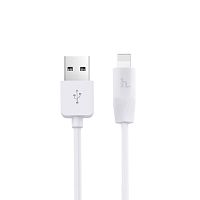 Кабель USB 2.0 hoco X1, AM/Lightning, белый, 1м | код 6957531032007 | Hoco