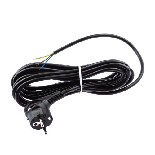 Шнур сетевой с вилкой 1.5м с заземл. ПВС 3х0.75 черн. UX-3x0.75-1.5m-B | код. Б0048689 | Эра Шнур сетевой с вилкой 1.5м с заземл. ПВС 3х0.75 черн. UX-3x0.75-1.5m-B | код. Б0048689 | Эра