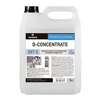 Средство моющее универсальное 5 л, PRO-BRITE D-CONCENTRATE, щелочное, низкопенное, концентрат, 037-5 | код 605284 | PRO-BRITE