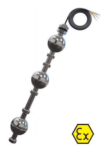 Датчик уровня поплавковый ПДУ-3.3.1950.1150.100/10-ЕХ | код 149551 | ОВЕН Датчик уровня поплавковый ПДУ-3.3.1950.1150.100/10-ЕХ | код 149551 | ОВЕН