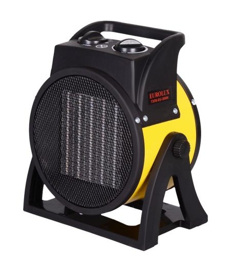Пушка тепловая электрическая ТЭПК-EU-3000K круглая керамич. нагрев. элемент | код 67/1/37 | EUROLUX Пушка тепловая электрическая ТЭПК-EU-3000K круглая керамич. нагрев. элемент | код 67/1/37 | EUROLUX