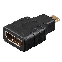 Переходник штекер micro HDMI - гнездо HDMI REXANT | код 17-6815 | REXANT