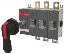 Рубильник ВНК-43-2 3П 1250А с выносной фронтальной ручкой управления и переходником 185 мм TDM | код SQ0744-0219 | TDM
