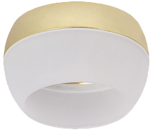 Светильник 4010 накл. потолочн. GX53 золото IEK | код LT-UPB0-4010-GX53-1-K22 | IEK