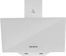 Вытяжка каминная Lex Meta 600 белый управление: кнопочное (1 мотор) | код 1796972 | LEX