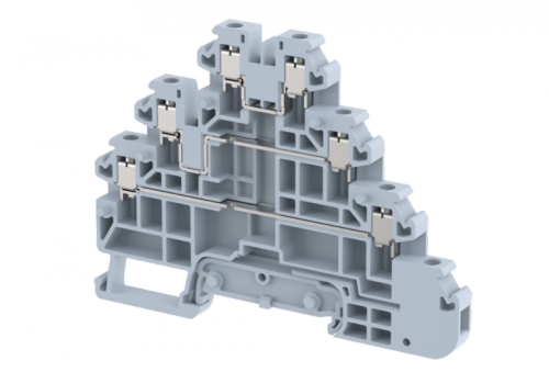 Клемма, проходная винтовая 2,5 мм2, с диодом, на 2 подключения, зеленая TQ2.5-D-GREEN | код 1202500013 | Elmex Клемма, проходная винтовая 2,5 мм2, с диодом, на 2 подключения, зеленая TQ2.5-D-GREEN | код 1202500013 | Elmex