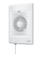 Вентилятор осевой вытяжной с индикацией работы и тяговым выключателем D100 | код STANDARD 4-02 | ERA