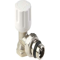 Вентиль ручной регулировки угловой 1/2' с самоуплотняющимся кольцом | код TR.211.04 | MVI