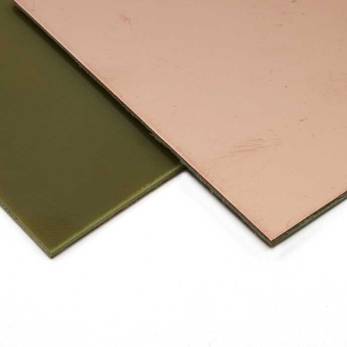 Текстолит RUICHI FR4-1 1.5 мм 400x500, фольгированные одностороннее | код 86795 | Ruichi