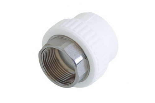 Муфта полипропиленовая PPR комбинированная ВР под ключ 32х1' | код 9111003201кл | Политэк Муфта полипропиленовая PPR комбинированная ВР под ключ 32х1' | код 9111003201кл | Политэк