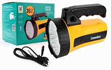 Фонарь 35LED 29315 (аккум. 220В желт.; 6В 4А-ч пласт. короб.) Camelion 10469
