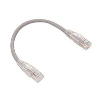 Патч-корд кат.5E UTP неэкранир. LSZH сер. 0.2м TERACOM PRO | код TRP-5EUTP-LSH-02M-GY | EKF