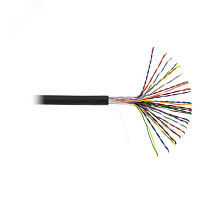 Кабель U/UTP 25 пар, Кат.5, одножильный, медный, внешний, PE до -40C, черный, 30 | код EC-UU025-5-PE-BK-3 | NETLAN