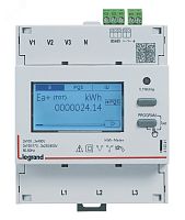 Счетчик ЭЭ 3ф ТТ 4мод RS485 | код 412041 | Legrand