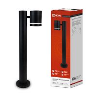 Светильник P600R-ЦИЛИНДР-1GX53-NL-BL IP65 под лампу GX53 600мм НБУ уличный напольный алюм. черн. | код 4690612052922 | IN HOME